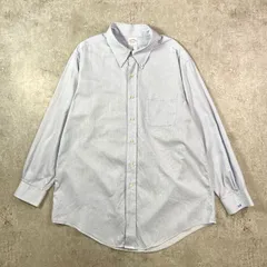 USA製 Brooks Brothers ブルックスブラザーズ makers ストライプシャツ メンズXL相当 