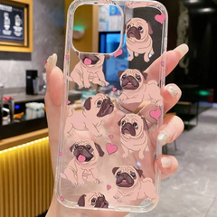 ★輸入★パグ　らぶ　iPhoneケース　わんちゃん