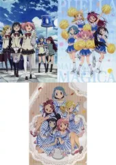【中古】クリアファイル 復刻イラスト A4クリアファイル3枚セット 「劇場版 魔法少女まどか☆マギカ [新編]叛逆の物語×ローソン」