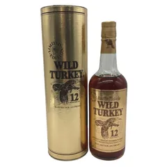 ワイルド ターキー 12年 旧ラベル 750ml 50.5度 バーボン