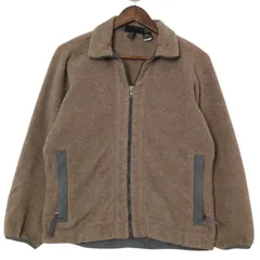 90年代 patagonia パタゴニア SYNCHILLA シンチラ フリースジャケット アウトドア ベージュ (メンズ S) 中古 古着 A3289
