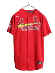 【お得なクーポン配布中!】 MLB オフィシャル ナイキ カージナルス ベースボール シャツ ボーイズ XL メンズ S 程/ 古着 NIKE ユニフォーム メジャーリーグ 半袖シャツ