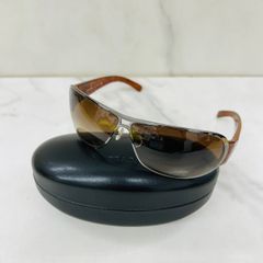 PRADA SPR53F廃盤 浜田省吾サングラス ブラウン イタリア製 - メルカリ