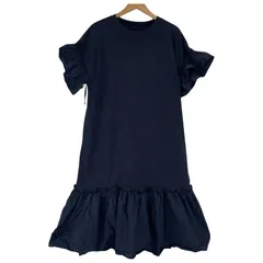 BIRTHDAY BASH バースデーバッシュ 素材切替 フリルワンピース size表記なし/ネイビー