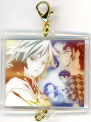 【中古】キーホルダー 冨岡義勇(デザイン89) 「アニメ 鬼滅の刃 柱展 -そして無限城へ- 柱百景～絆アクリルチャーム15～ 冨岡義勇」