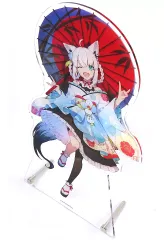 【中古】アクリルスタンド・アクリルパネル 白上フブキ(アジアン風衣装) ビッグアクリルスタンド 「バーチャルYouTuber ホロライブ×ローソン」 Loppi・HMV＆BOOKS online限定