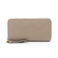 ルイ・ヴィトン LOUIS VUITTON ラウンド長財布 ジッピーウォレット  M69034 ベージュ レザー ジッピー・ウォレット レディース Used B