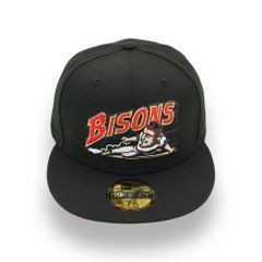 日本未発売 ニューエラ マイナーリーグ バッファロー・バイソンズ キャップ / NEW ERA MiLB BUFFALO BISONS 59FIFTY CAP [BLACK]