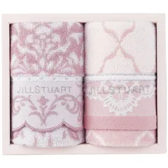 ジルスチュアート ブルームオーナメント フェイスタオル2P (58-3219250)