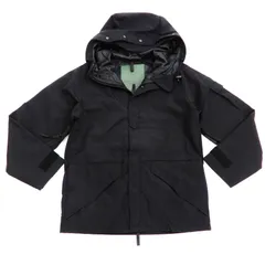 ヒューストン HOUSTON ナイロンジャケット エクワックス パーカー ECWCS PARKA ミリタリー 50311 ブラック