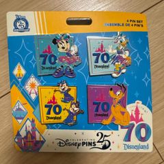 ディズニー　ドナルド　チップとデール　ピンバッジ　ミニオー　テーブル 限定レア ディズニー ピンバッジ ドナルド チップ＆デール 美品 - メルカリ