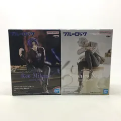 01w-4325 〇  未開封品 ブルーロック フィギュア sweets flavor 御影玲王 凪誠士郎 2点セット 【中古品】