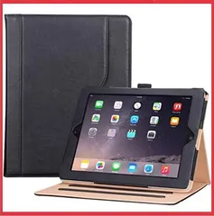 ブラック ProCase iPad 2 3 4 ケース (旧モデル) スタンドフォリオカバーケース 適用機種： iPad 2/iPad 3/iPad 4－ブラック