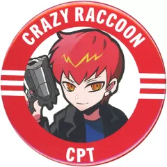 【中古】バッジ・ピンズ Cpt(Crazy Raccoon) 缶バッジ 「MEMBER CAN BADGES ＆ STICKERS SET 1」 