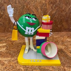 美品 M&M's ディスペンサー（グリーン タクシー待ち / ショッピング