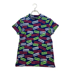 中古 レディース ジャックバニー Jack Bunny!! 半袖シャツ 1(M) 青×カラフル モックネックカットソー 総柄