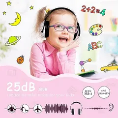 [ZOHAN] 030 防音 イヤーマフ 子供 遮音値 NRR22dB 耳当てプロテクター 学生用 聴覚保護 ヘッドバンド 調整可能 折りたたみ型 ANSI S3.19-1974 & CE EN352-1:2002 認証済み 耳あて 聴覚過