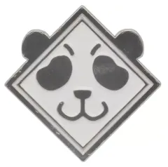 【中古】バッジ・ピンズ パンダ 「呪術廻戦 アイコンモチーフピンバッジ」