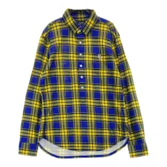 サイズ：4 PEARLY GATES パーリーゲイツ  長袖ポロシャツ チェック柄 ブルー系 [240101394389]# ゴルフウェア メンズ ストスト