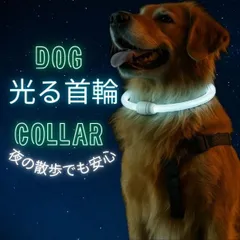 光る首輪 犬 首輪 光る おしゃれ 犬用 犬首輪 犬の首輪 柔らかい LED ライト 小型犬 大型犬 中型犬 夜 散歩 猫 ペット用