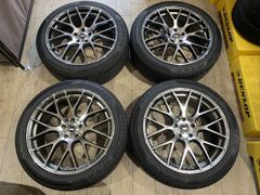 【2502030】MID RMP 028F 20インチ 8.5J +45 PCD114.3 5H + WINRUN R330 245/45R20 2024年 6.5mm 7mm ハリアー RAV4 CX-5 CX-8 エクストレイル NX RX 等