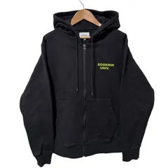 THISISNEVERTHAT ブラックパーカー　フルジップアップ　フーディー thisisneverthat パーカー INTL. Logo Zip Up Hoodie メンズ
