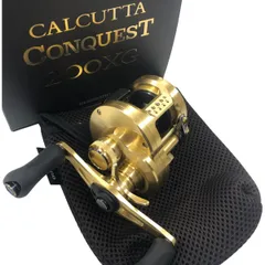22カルカッタコンクエスト200xg 超美品　最終値下げ　12/22迄 ベイトシーバスにもオススメなシマノ製ベイトリール 22