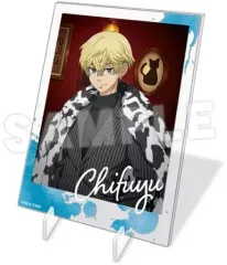 【中古】雑貨 04.松野千冬 フォト風パネルスタンド Ver. アニマル柄コート 「東京リベンジャーズ」