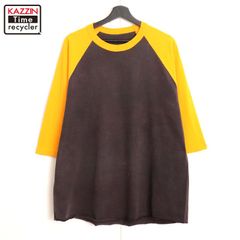 新品☆REVOLVER七分袖ラグランボーダーT 黒 Mリボルバーsuiseeda 