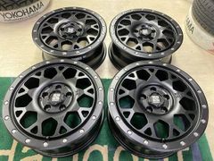 ジープレネゲードに！美品！MLJ XTREME-J XJ04 16インチ 6.5J +35 PCD110-5H 中古ホイール4本セット！フィアット500X ジープコンパスにも