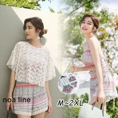 水着 レディース 体型カバー 4点セット 花柄 ショットパンツ リゾート 小胸バンドゥ 水着セット 体型カバー ママ水着 スイムウェア 20代 30代 40代