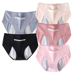 ☆ 全5色 ☆ Mサイズ ☆ サニタリーショーツ 5枚セット ksp015 サニタリーショーツ 5枚セット 下着 サニタリー ショーツ 生理用ショーツ パンツ アンダーウェア インナー 生理 お尻すっぽり 多い日用 おしゃれ シンプル 無地 夜用 ナイト