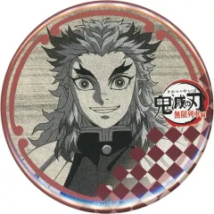 【中古】バッジ・ピンズ 煉獄杏寿郎(正面/口開け) 57mm缶バッジ 「テレビアニメ 鬼滅の刃 無限列車編×ufotable DINING」 お楽しみくじ 景品