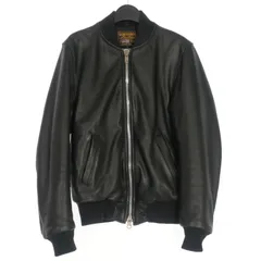 国内別注 極美品 Vanson シングルライダースジャケット ソフトカウレザー Vanson Special Custom Single Riders Jacket Type-2 ネイビー