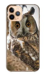 iPhone 12 iPhone12Pro ケース カバー アイフォン12 スマホケース ハードケース フクロウ 梟 鳥 鳥類 ミミズク シマフクロウ シロフクロウ メンフクロウ 写真 可愛い かわいい カラー03