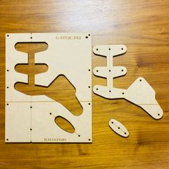 EG ストラトタイプ PU･コントロールキャビティ ルーターテンプレート