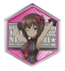 ガールズ＆パンツァー 戦車道大作戦！ 缶バッジ 西住みほ - メルカリ