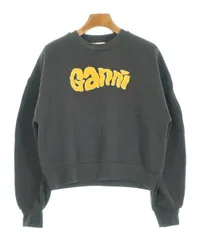 新品未使用 GANNIロゴ入りスウェット ブラックレディース GANNI ガニー レディース スウェット ISOLI OVERSIZED