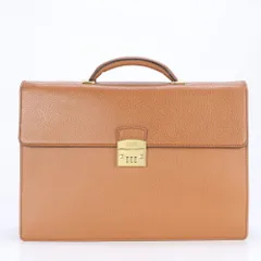 希少！ヴァレクストラ ブリーフケース ３室 大容量 A4 本革 ゴールド金具 希少！ヴァレクストラ ブリーフケース 3室 大容量 A4 本革