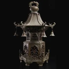 吊り下げ灯明器 ⑤ 燈火器　吊り花器　古民芸　花入　アンティーク　骨董　李朝 吊り下げ灯明器 ⑤ 燈火器吊り花器古民芸花入アンティーク骨董李朝