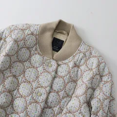 新品未使用 2023-24AW ミナペルホネン mina perhonen forest wave × tambourine ブルゾン 42/ライトブラウン 刺繍【2400013704885】のサムネイル