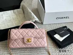 【今日特価】Chanel WOC シャネル ウォック 羊皮紋ハンドバッグ