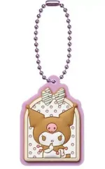 【中古】食玩 キーホルダー 4.クロミ 「サンリオキャラクターズ ぷっくりラバマスグミ3」