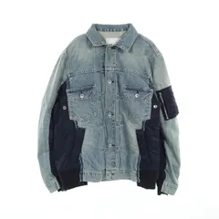 2025年最新】sacai デニムジャケット ドッキングの人気アイテム - メルカリ