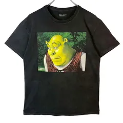 シュレック　Tシャツ オフィシャル　半袖 ヴィンテージ　古着 古着 SHReK Tシャツ キャラ シュレック センターロゴ 輸入品