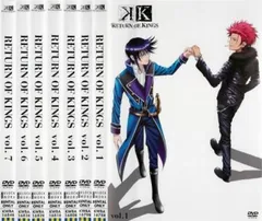K RETURN OF KINGS(7枚セット)第1話～第13話 最終【全巻セット アニメ 中古 DVD】ケース無:: レンタル落ち
