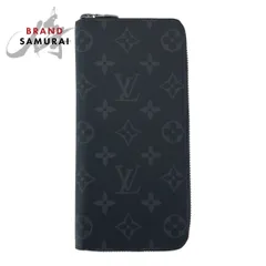 美品 LOUIS VUITTON ルイヴィトン モノグラムエクリプス ジッピー ウォレット ヴェルティカル 長財布 ロングウォレット メンズ 501418【中古】