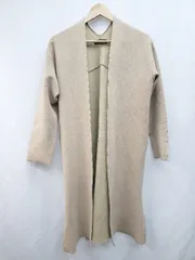 ◇ green label relaxing UNITED ARROWS 長袖 ロングカーディガン ベージュ系 レディース P  【1405290006944】