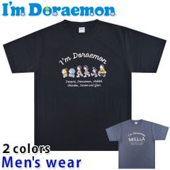 ドラえもん 半袖 プリント Tシャツ メンズ のび太 ジャイアン グッズ 5277-2572B
