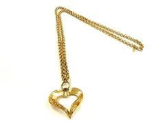 LANCEL ランセル ハート チェーン ネックレス ペンダント アクセサリー レディース ゴールド系 DI1300のサムネイル